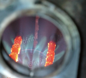 Zündflamme Athmosphärischer Gaskessel